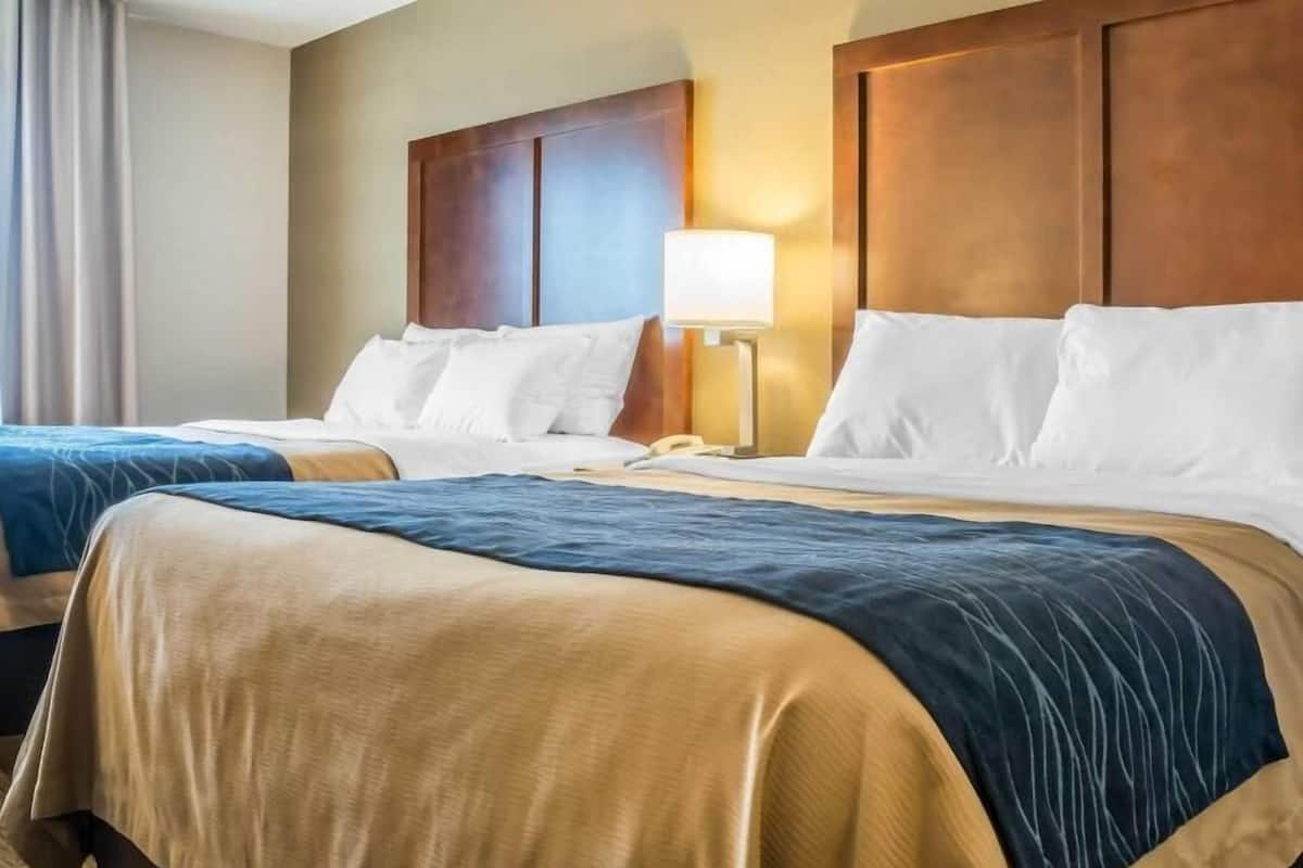 Desk, laptop workspace, iron/ironing board, free WiFi