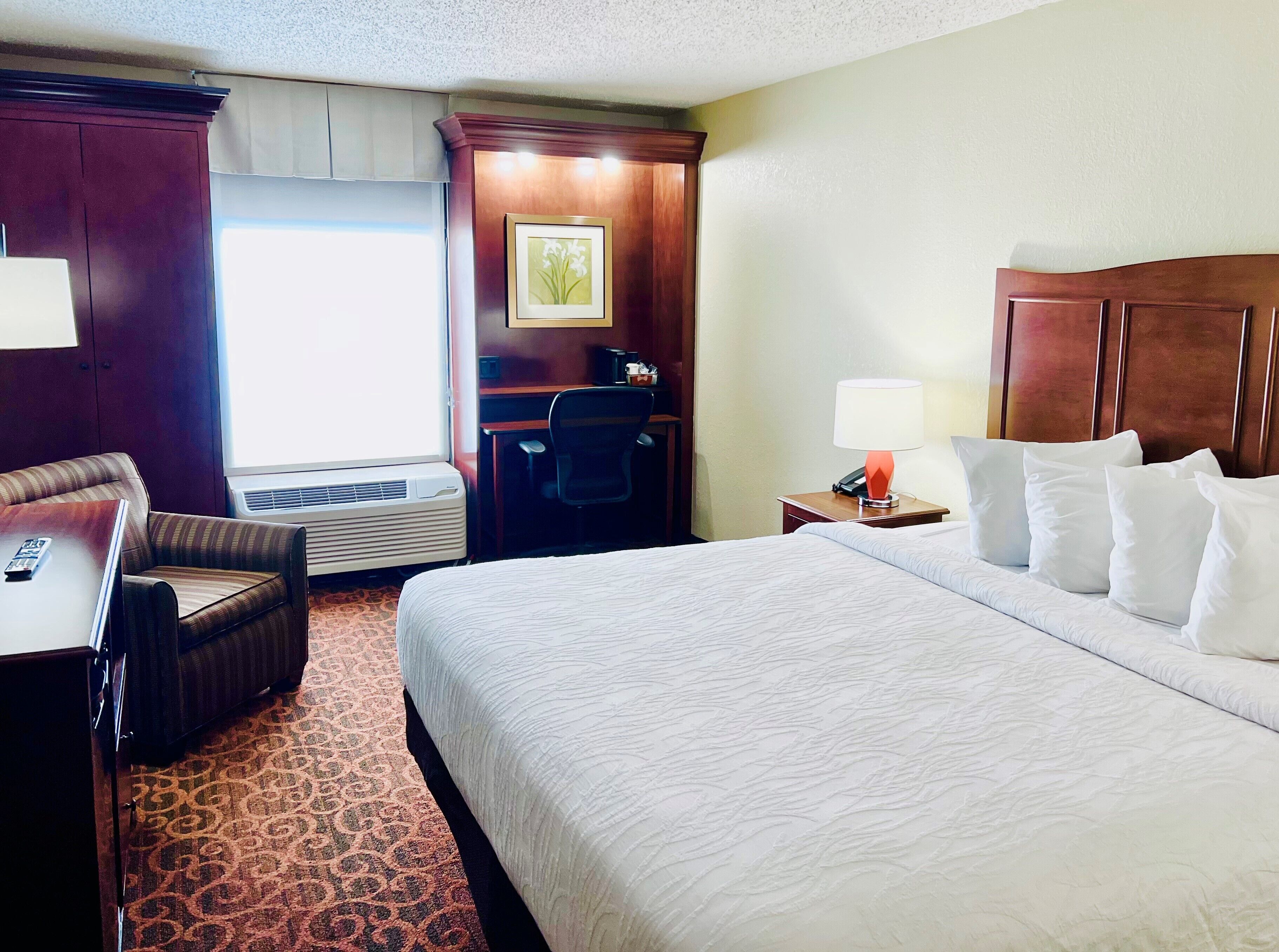 desk, laptop workspace, iron/ironing board, free cots/infant beds