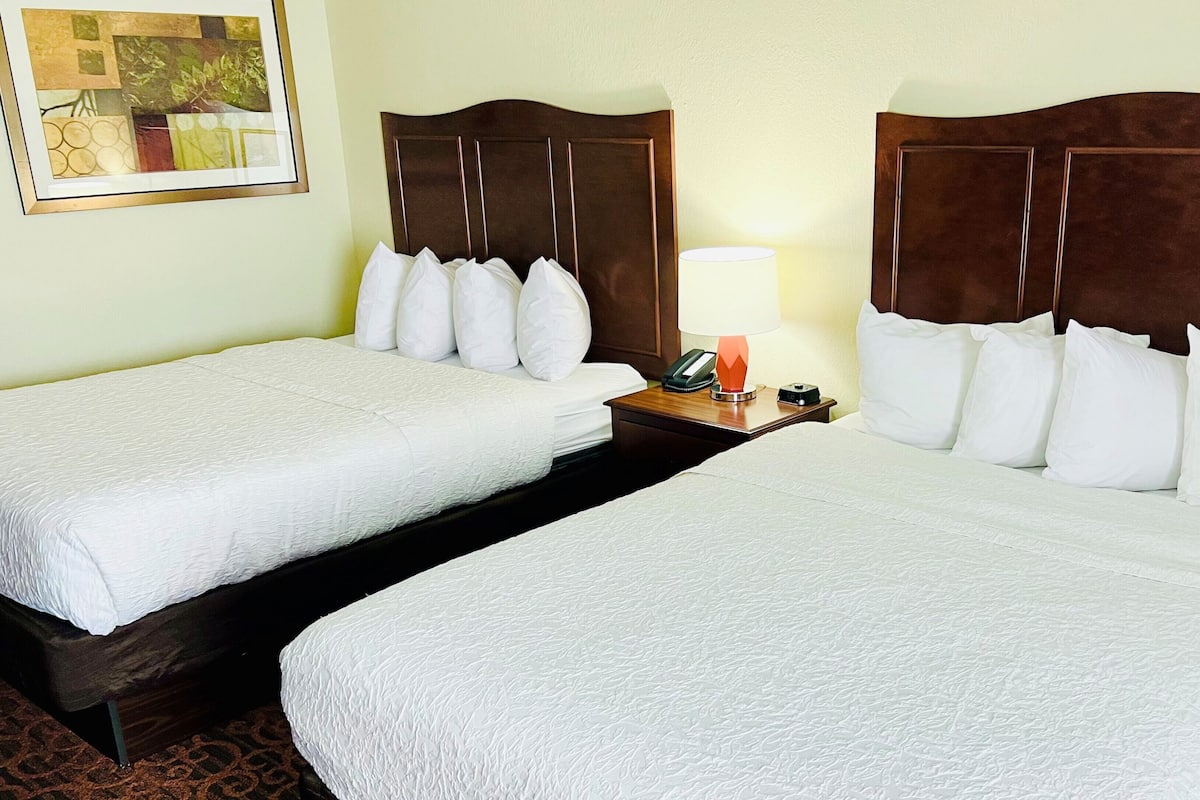 desk, laptop workspace, iron/ironing board, free cots/infant beds