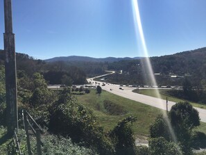 Blick auf die Berge