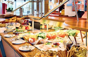 Daily buffet breakfast (EUR 17 per person)