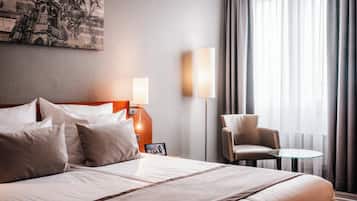Habitación Confort | Caja de seguridad en la habitación, escritorio y cunas gratuitas