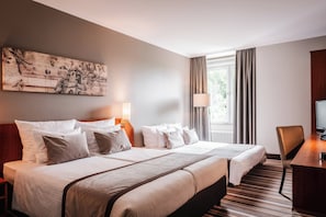 In-room safe, desk, free cribs/infant beds, free WiFi