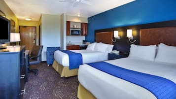 1 bedroom, premium bedding, desk, blackout drapes