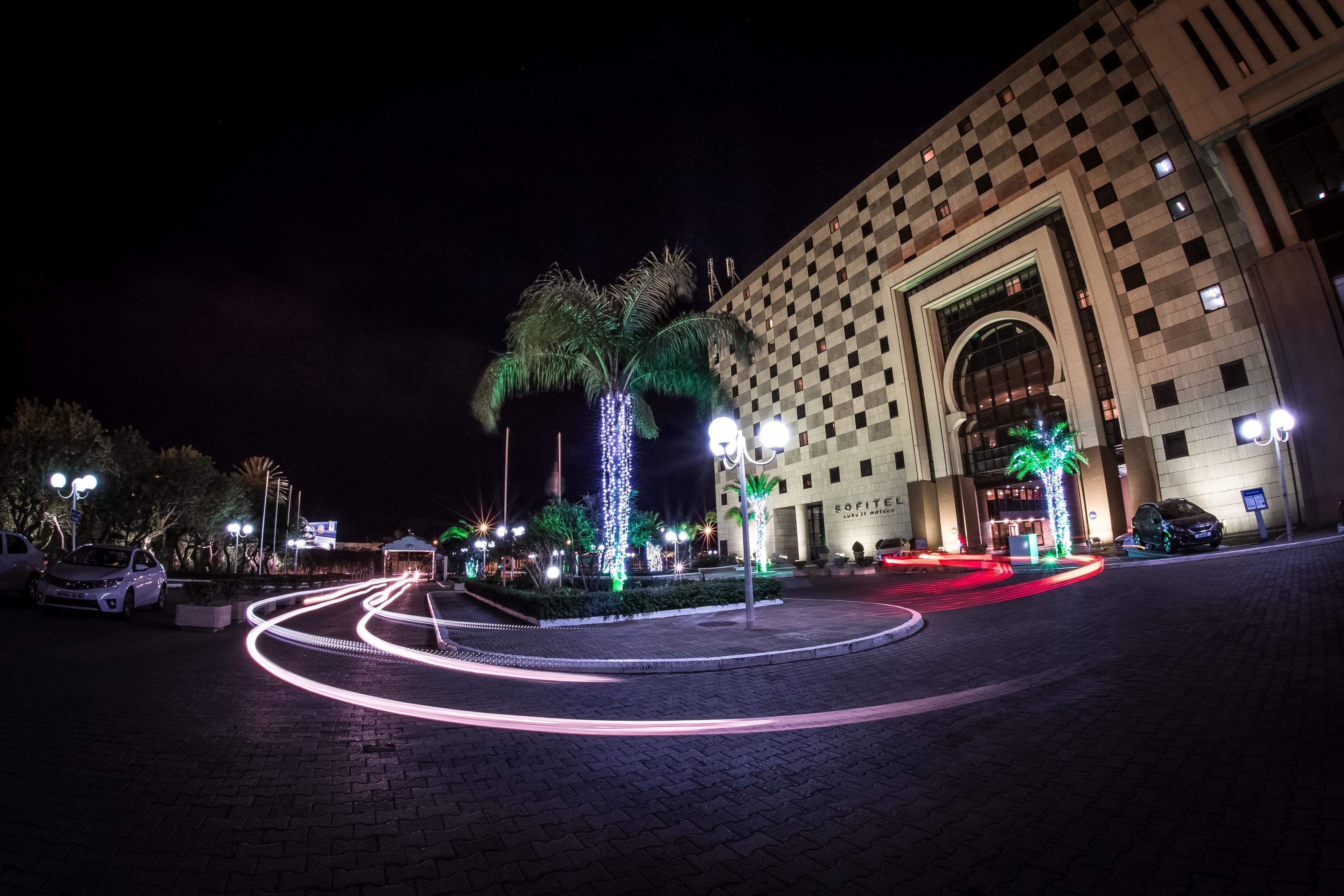 front of property – evening/night