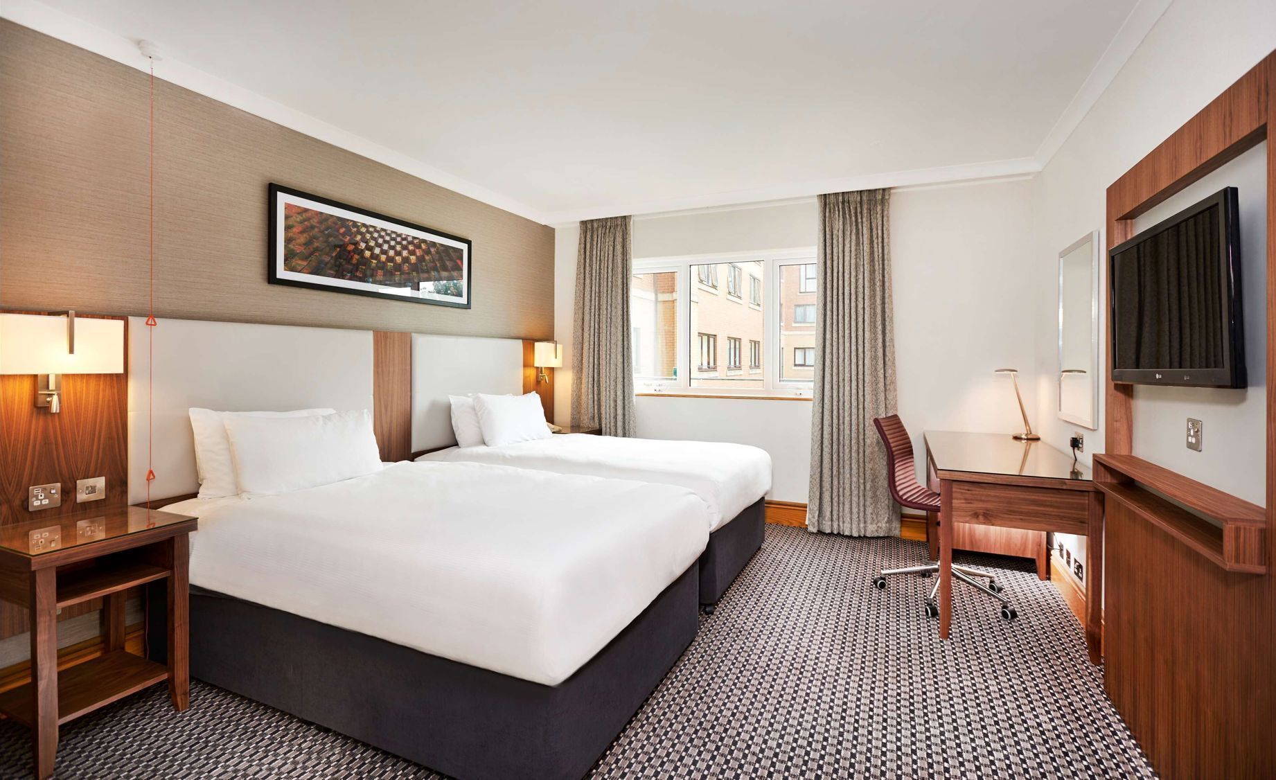 In-room safe, desk, blackout drapes, iron/ironing board