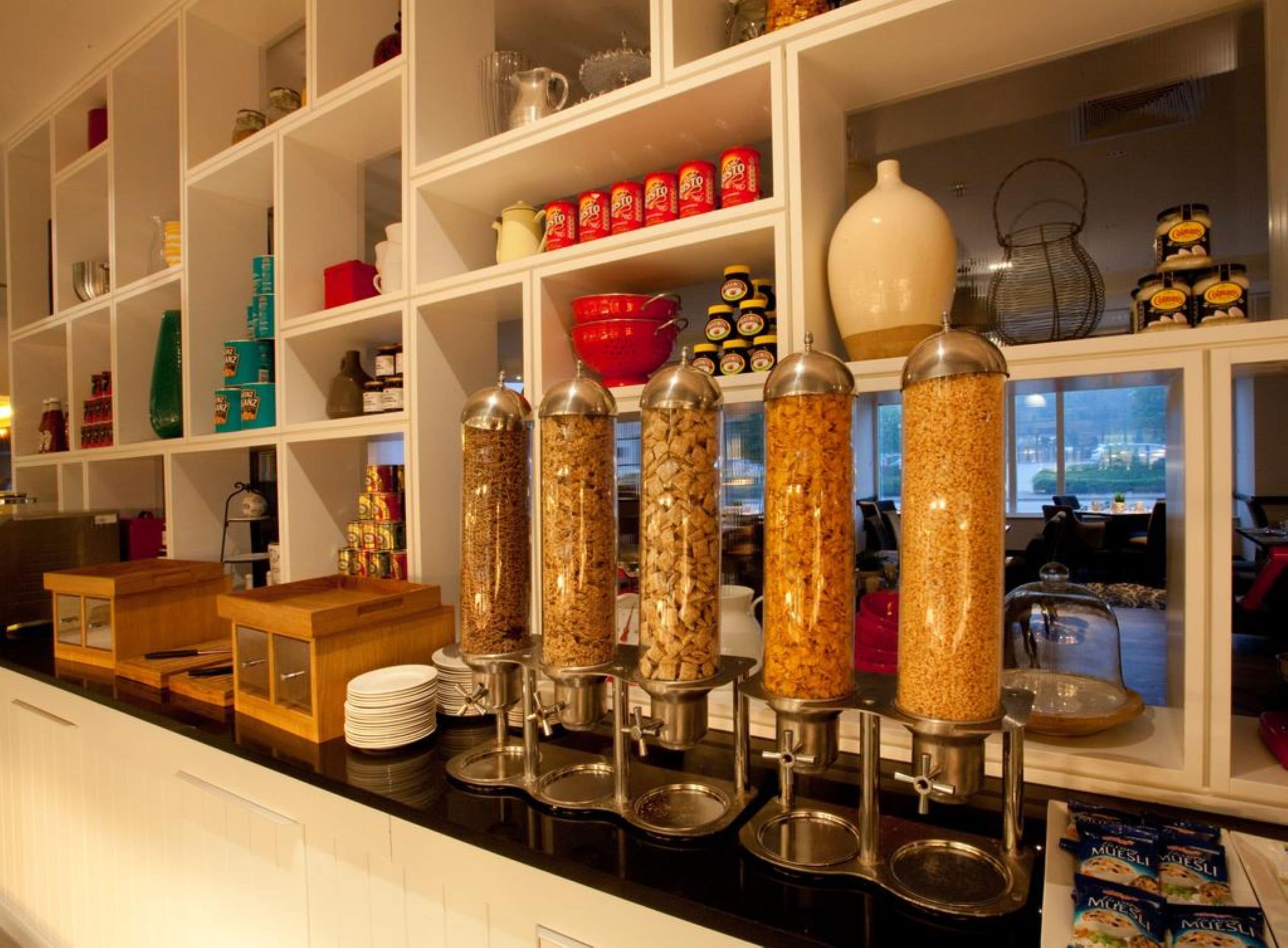 daily buffet breakfast (gbp 18.95 per person)