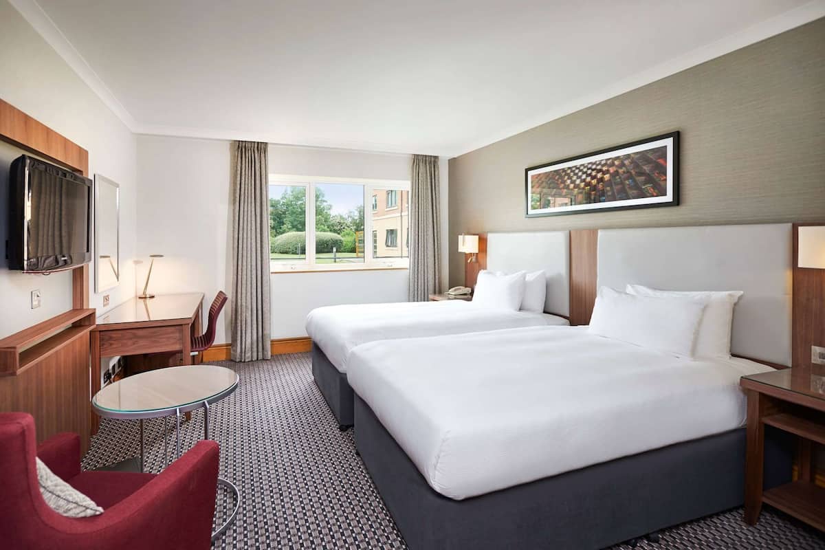 In-room safe, desk, blackout curtains, iron/ironing board
