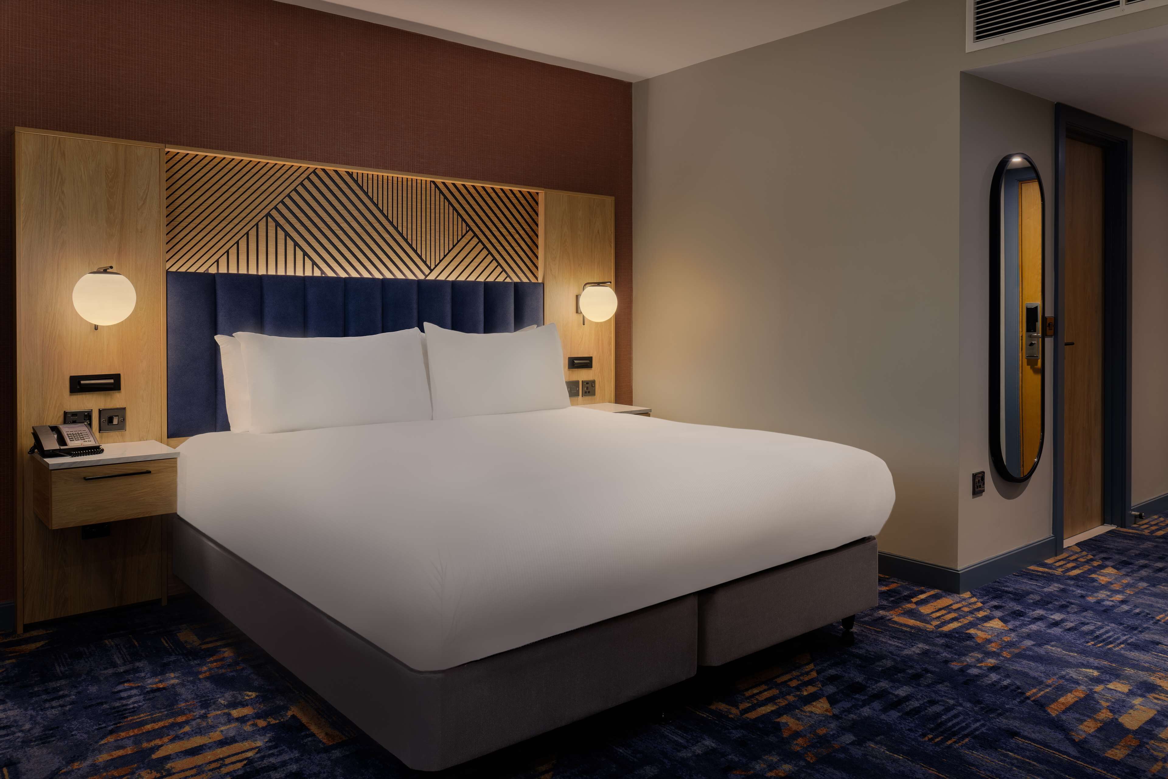 in-room safe, desk, blackout curtains, iron/ironing board