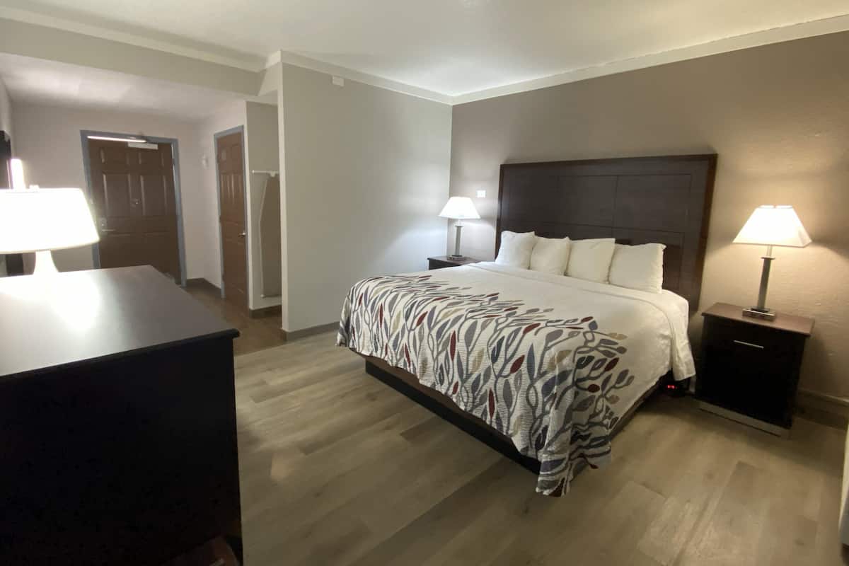 Superior Room, 1 King Bed, Accessible, Non Smoking (Roll-in Shower)