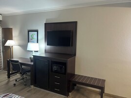 Deluxe Room, 2 Queen Beds, Non Smoking | Down comforters, desk, blackout drapes, iron/ironing board