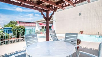 Seasonal outdoor pool