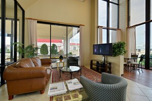 Sala de estar en el lobby