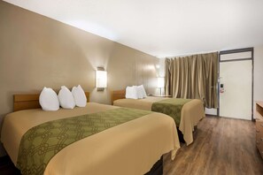 Room, 2 Queen Beds, Smoking | 1 bedroom, free WiFi, bed sheets, wheelchair access