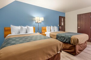Wifi gratis, ropa de cama y despertador 