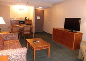 Premium bedding, down comforters, pillowtop beds, desk