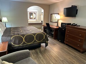 Habitación individual, fumadores | 1 dormitorio, escritorio, espacio para trabajar con un portátil
