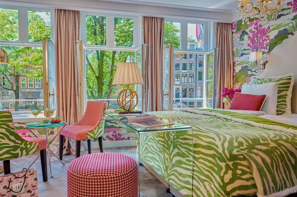 Deluxe-Doppel- oder -Zweibettzimmer, Kanalblick