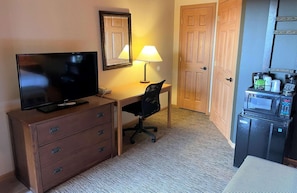 Cabana, 1 cama King | 1 quarto, escrivaninha, espaço de trabalho para notebook
