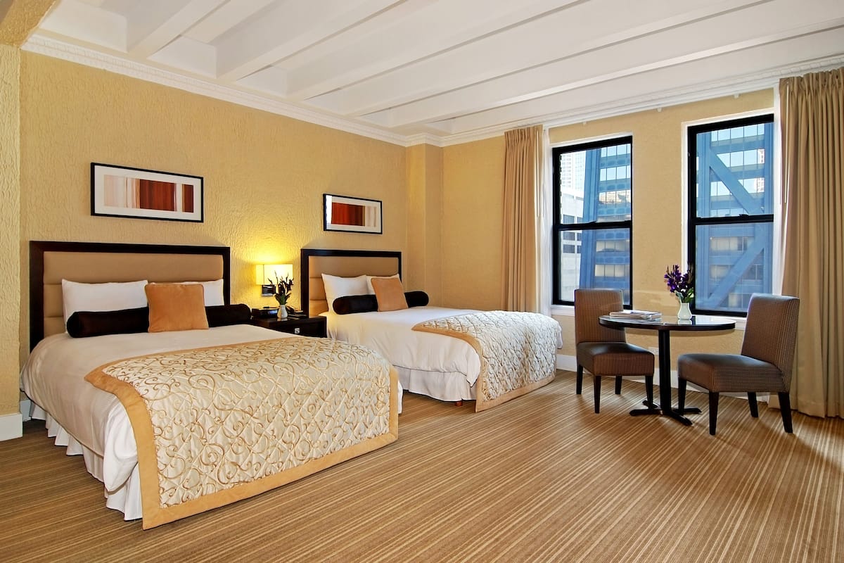 1 bedroom, premium bedding, down comforters, in-room safe