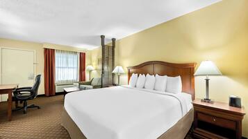 Suite, 1 King Bed, Non Smoking, Refrigerator & Microwave | Premium bedding, pillowtop beds, individually furnished, desk