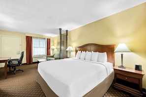 Suite, 1 King Bed, Non Smoking, Refrigerator & Microwave | Premium bedding, pillow-top beds, individually furnished, desk - Best Western Coach House (Springfield)