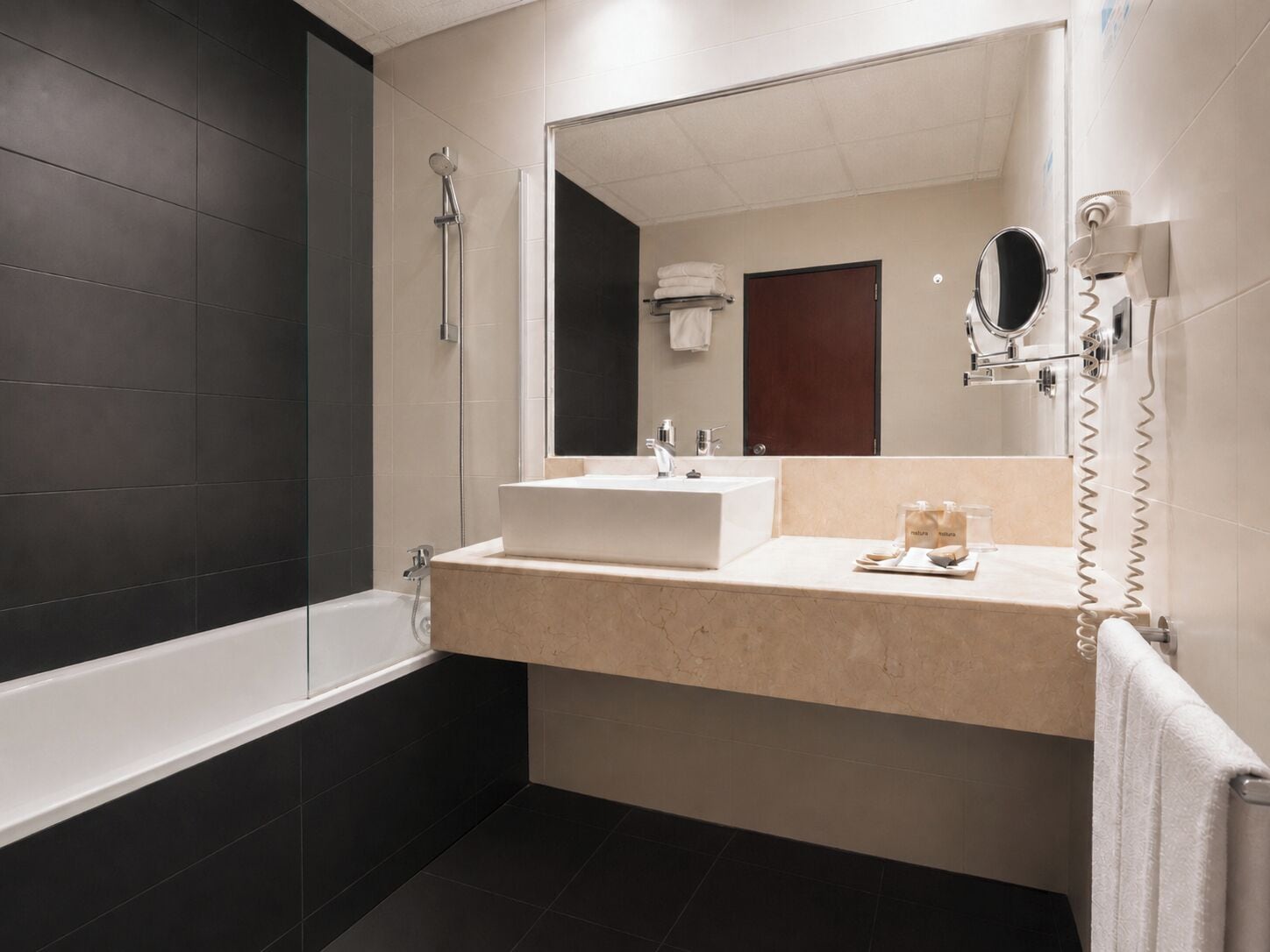 Combinazione doccia/vasca, vasca da bagno a immersione totale