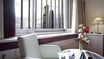 Minibar, in-room safe, desk, blackout curtains