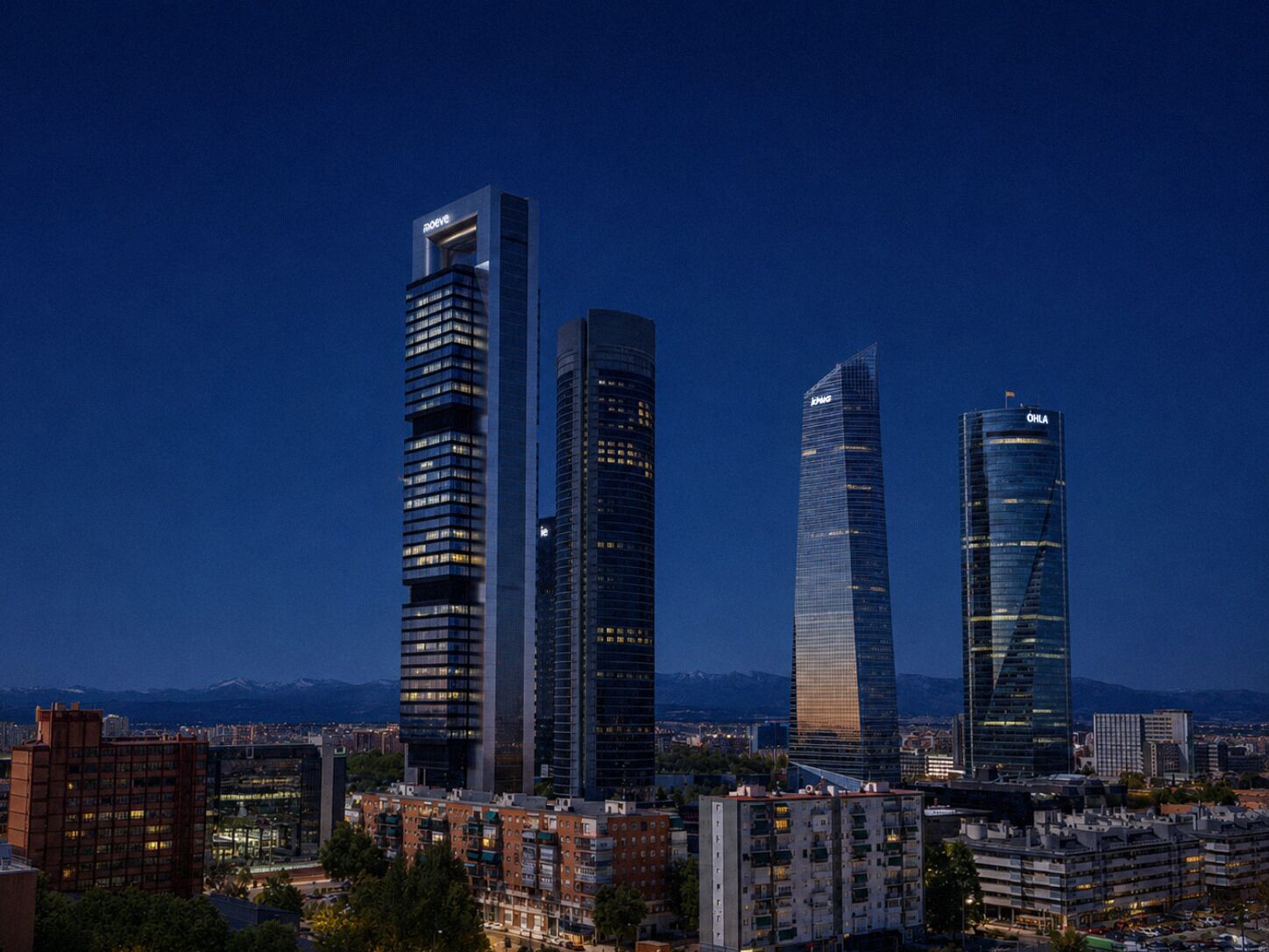 Vistas a la ciudad desde el alojamiento
