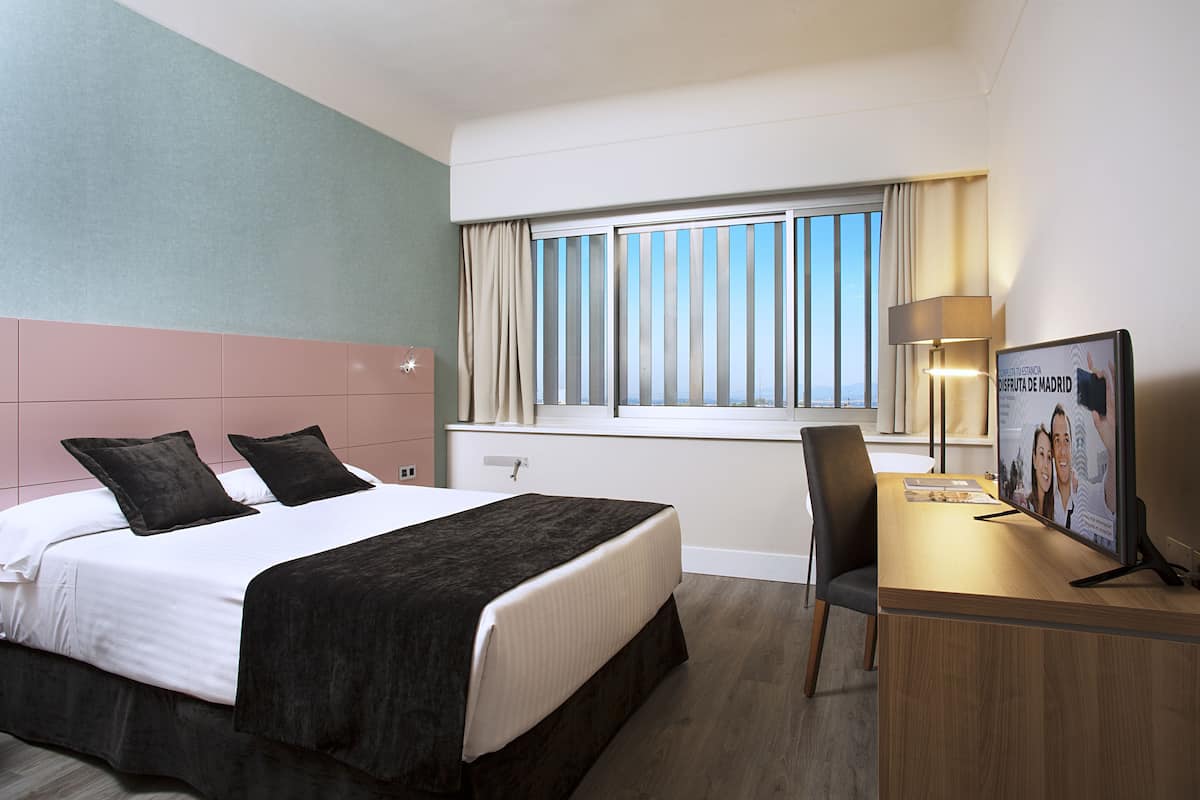 Minibar, in-room safe, desk, blackout curtains