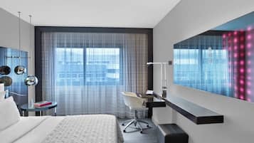 Room, 1 King Bed, Non Smoking | 1 bedroom, minibar, in-room safe, individually decorated