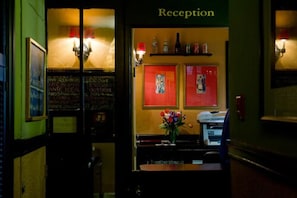 Reception - Hotel Boheme (San Francisco)
