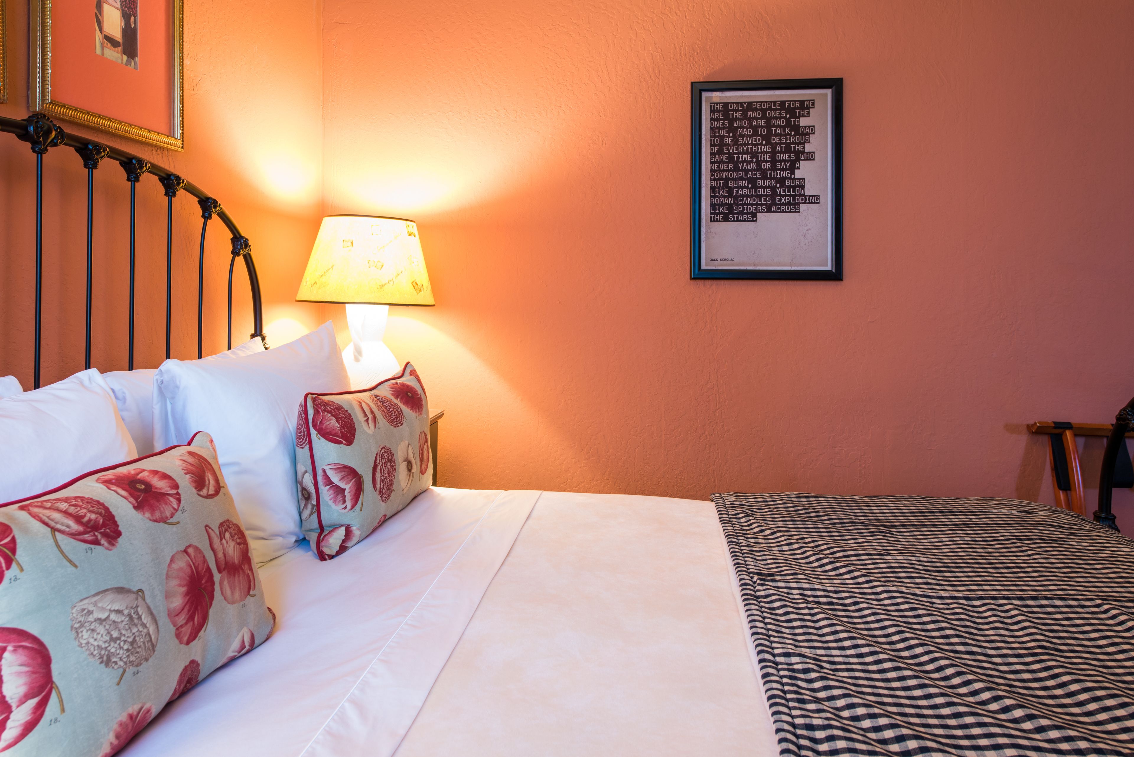 design room, 1 queen bed | premium bedding, in-room safe, individually decorated