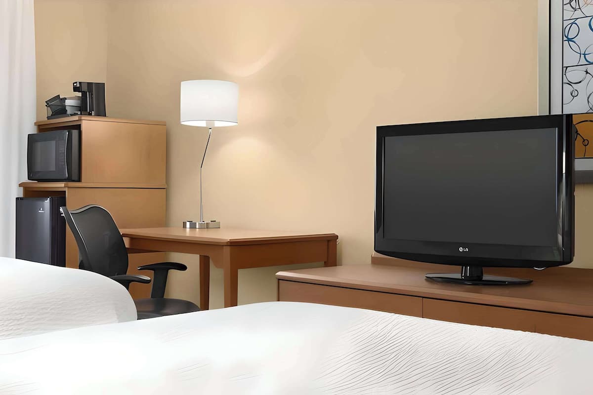 Chambre Standard, 2 grands lits, non-fumeur | Literie de qualitĂ©, bureau, rideaux dâobscurcissement