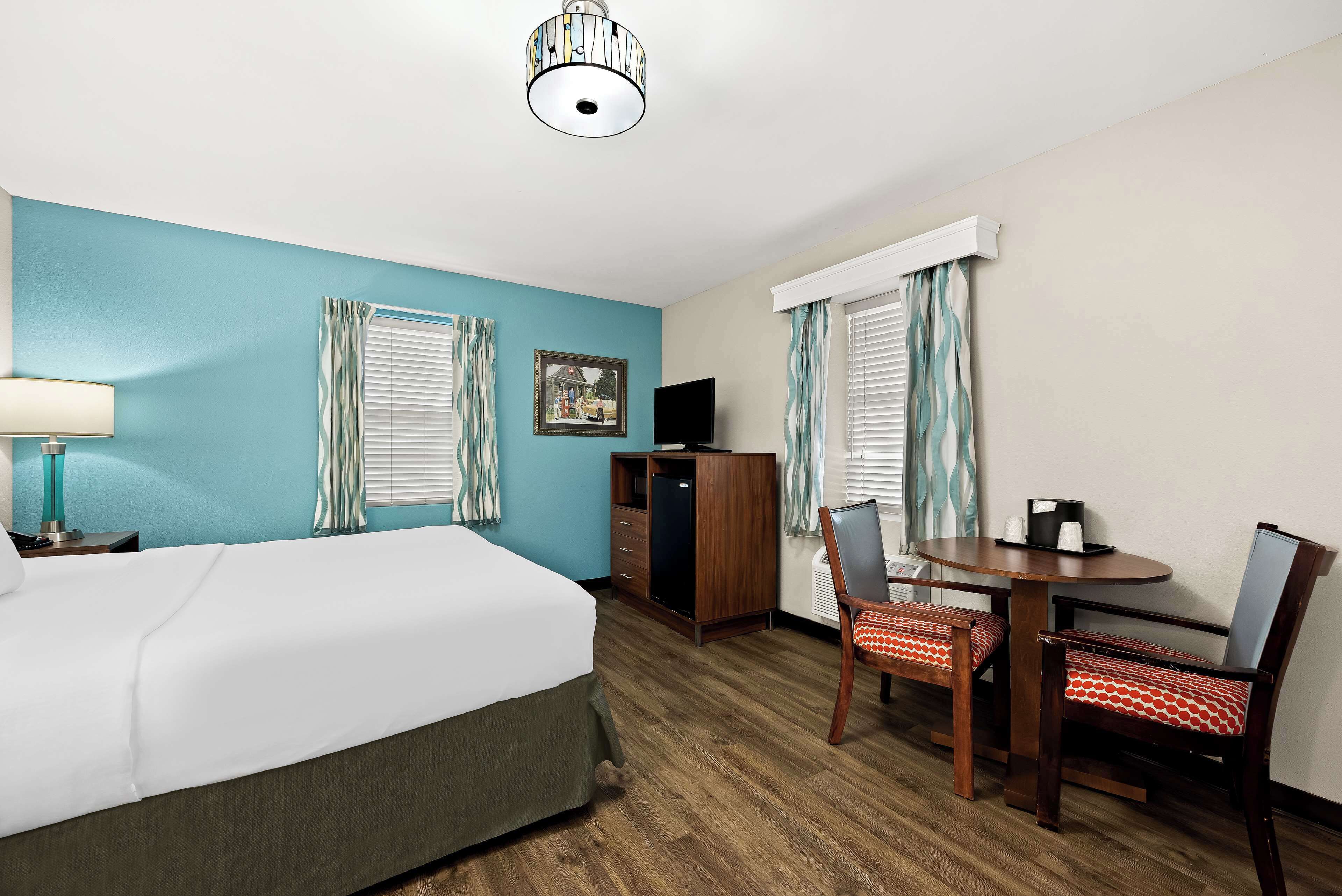 family suite, multiple beds, non smoking, refrigerator & microwave | 1 bedroom, individually decorated, desk, blackout curtains