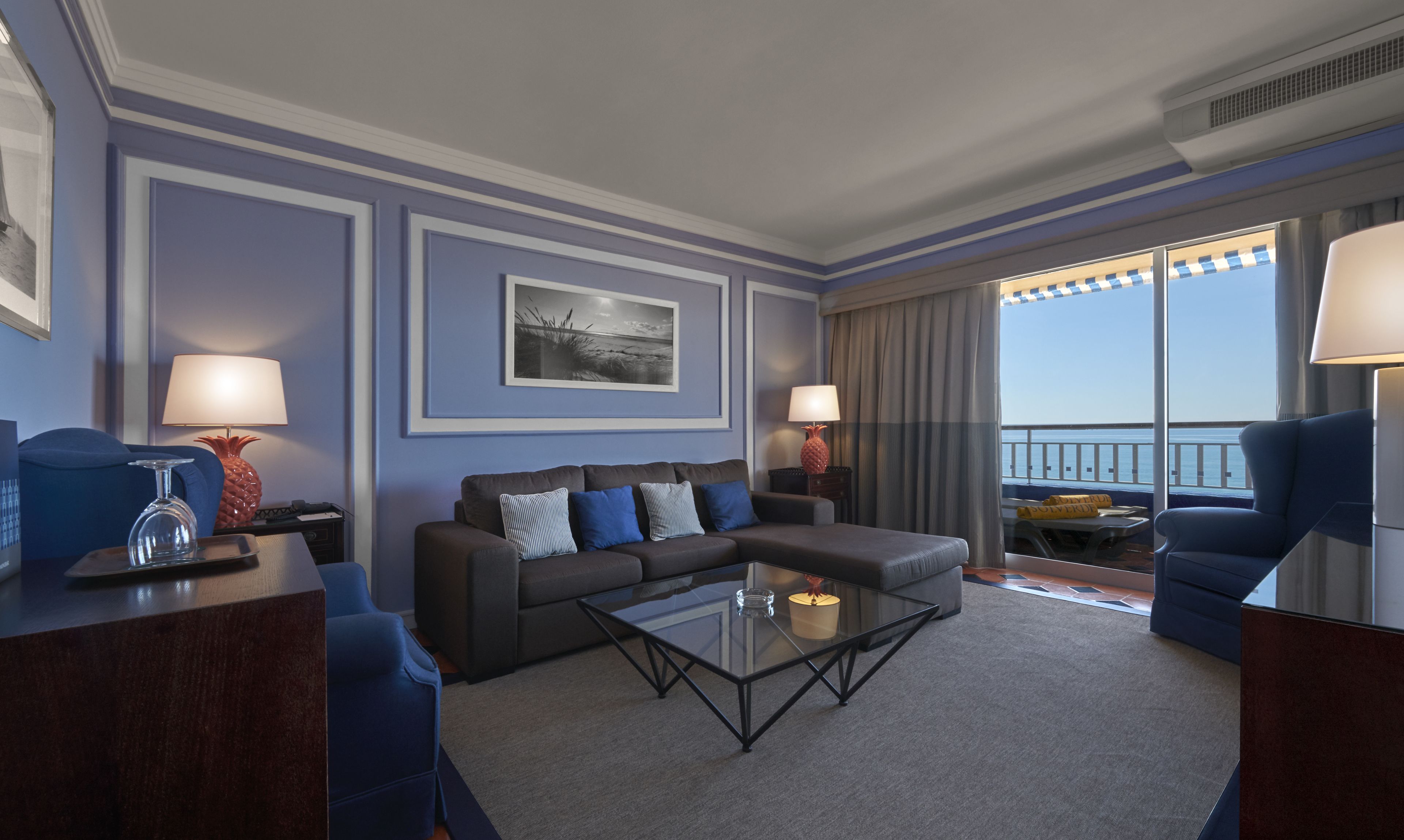 suite, balcony, sea view | 1 bedroom, minibar, in-room safe, blackout curtains