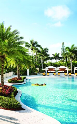 Indoor pool, 3 outdoor pools, cabanas (surcharge), pool umbrellas