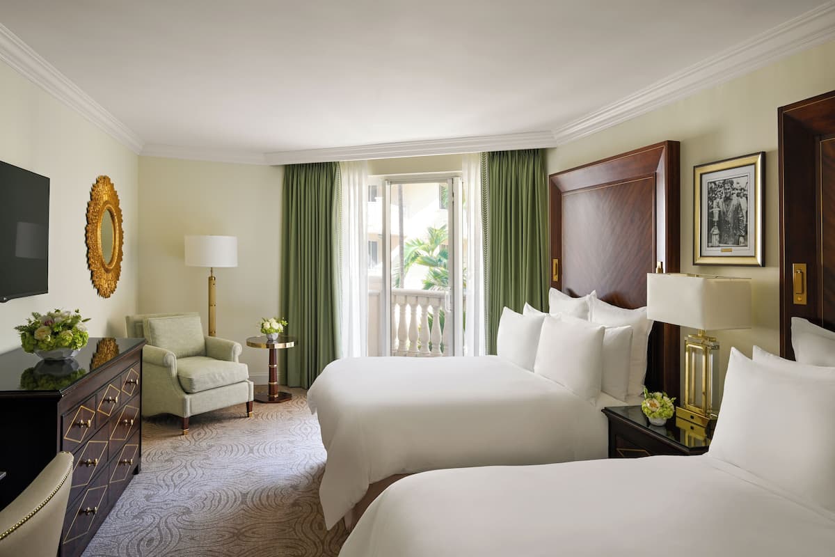 Deluxe Room, 2 Queen Beds (Guest) | Premium bedding, down duvets, pillow-top beds, in-room safe