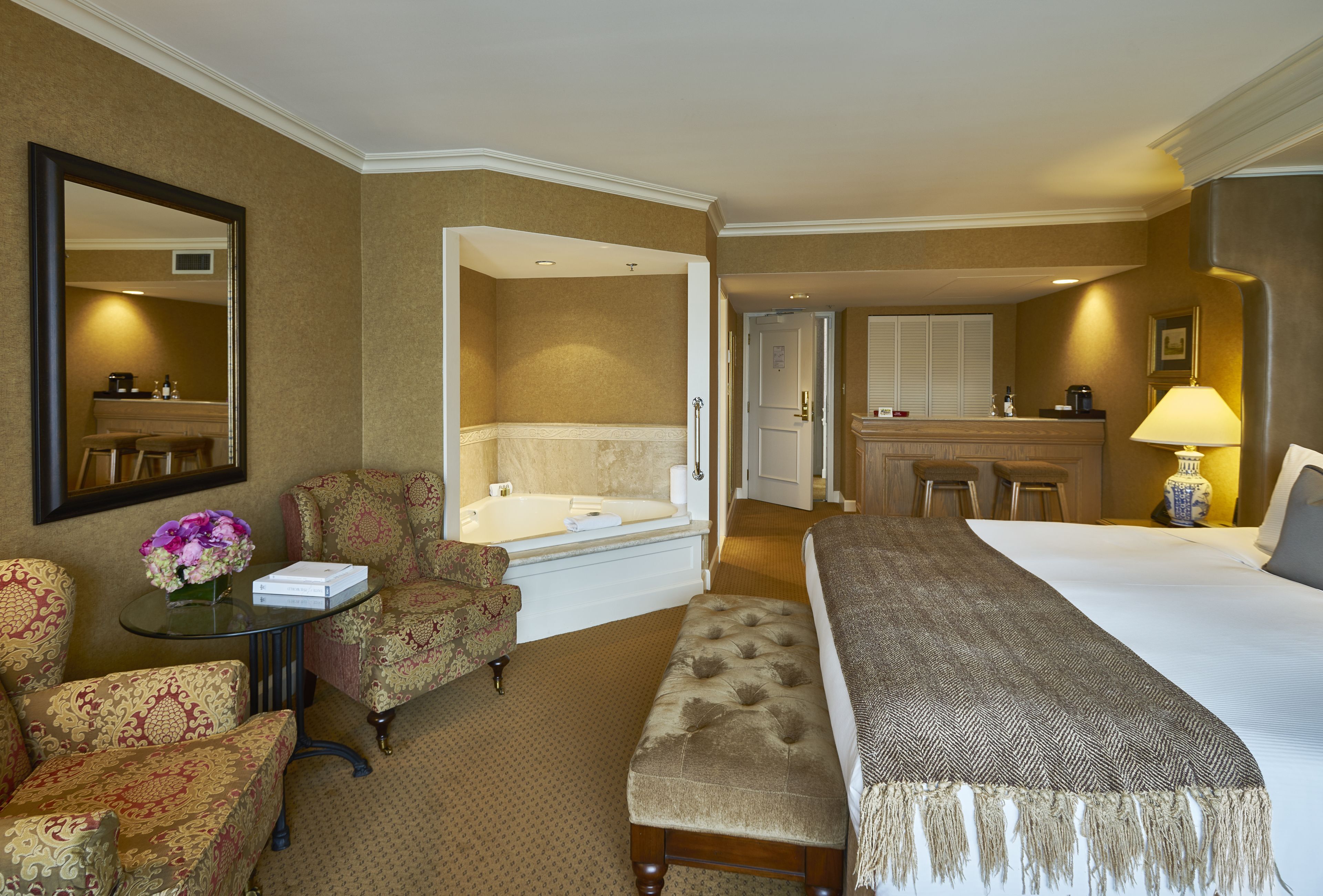 Roupas de cama premium, camas com colchões pillow-top