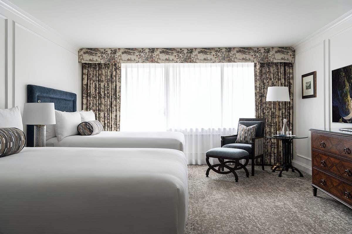 Premium bedding, pillow-top beds, in-room safe, desk