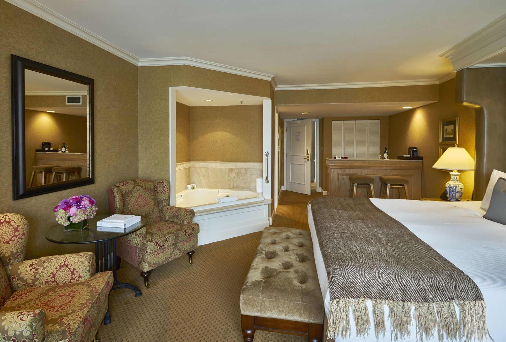 Roupas de cama premium, camas com colchões pillow-top