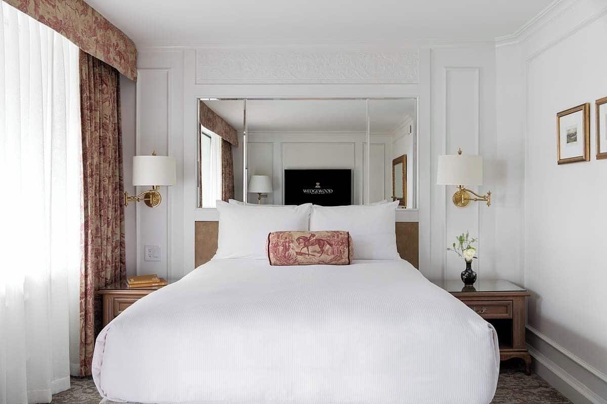 Premium bedding, pillow-top beds, in-room safe, desk
