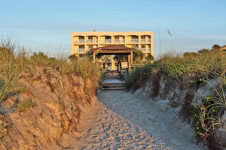 Property grounds. Guy Harvey Resort on St Augustine Beach