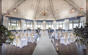 Indoor wedding