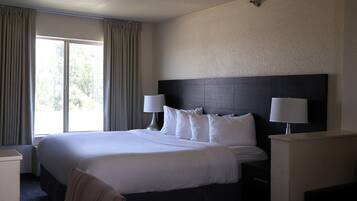 Senior Room | Pillowtop beds, desk, laptop workspace, iron/ironing board