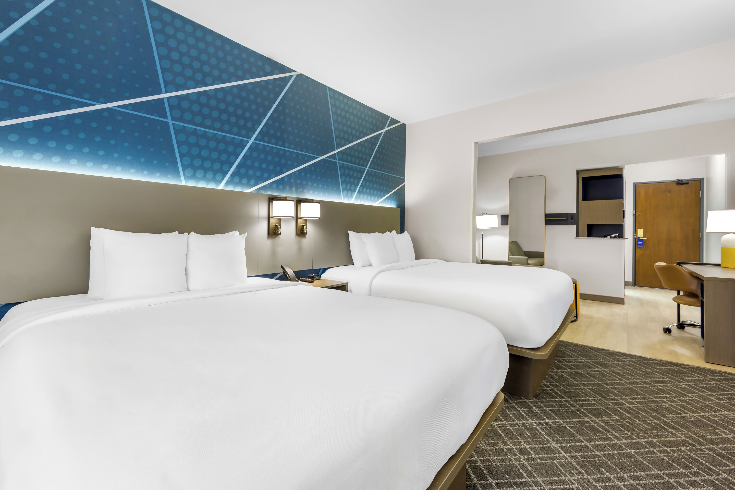 Desk, iron/ironing board, free WiFi, bed sheets