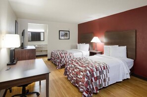 Iron/ironing board, free WiFi, bed sheets, alarm clocks