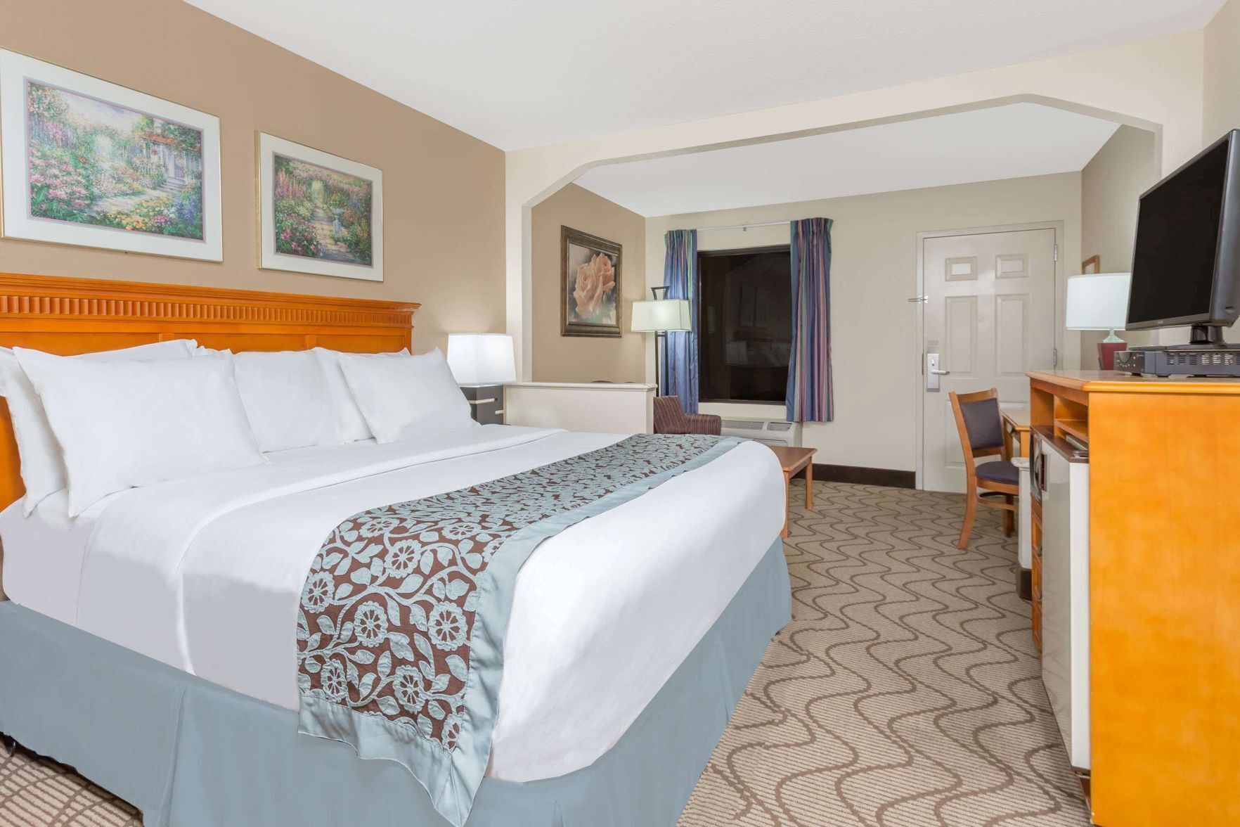 Hypo-allergenic bedding, individually furnished, desk