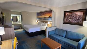 Hypo-allergenic bedding, individually furnished, desk