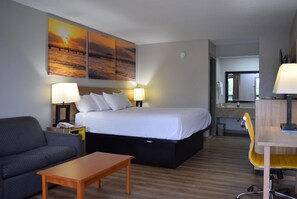 스튜디오 스위트, 킹사이즈침대 1개, 금연 | 저자극성 침구, 각각 다르게 가구 비치, 책상, 다리미/다리미판